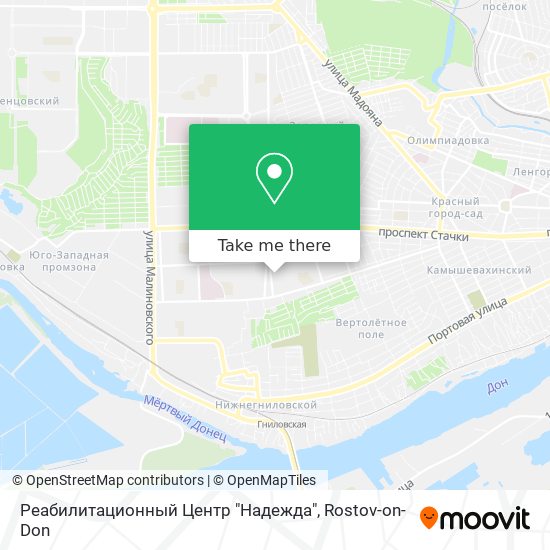 Реабилитационный Центр "Надежда" map