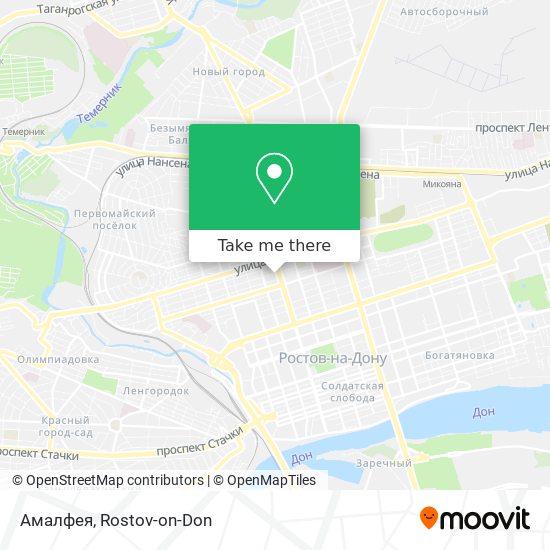 Амалфея map
