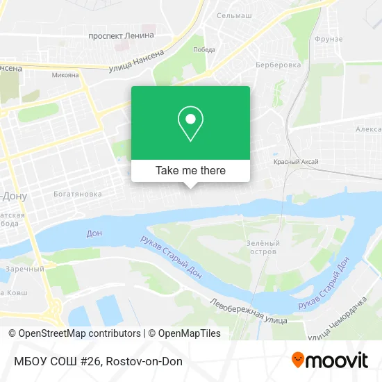 МБОУ СОШ #26 map