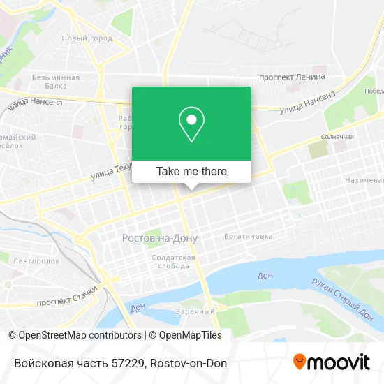 Войсковая часть 57229 map