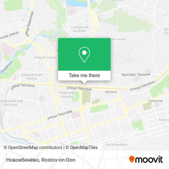 Новоебенёво map