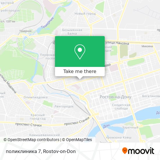 поликлиника 7 map