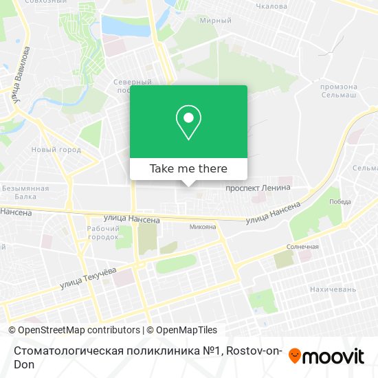 Стоматологическая поликлиника №1 map