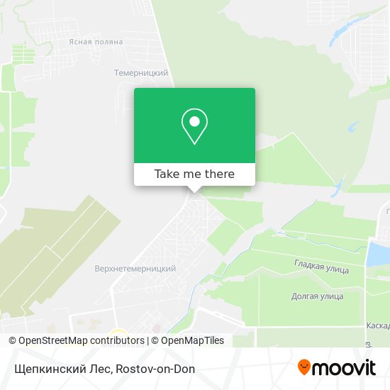 Щепкинский Лес map