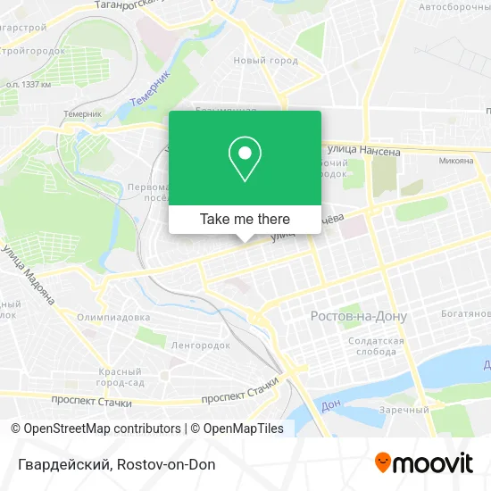 Гвардейский map