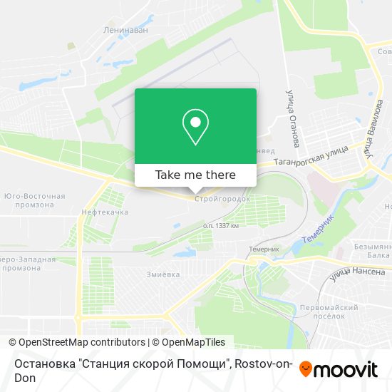 Остановка "Станция скорой Помощи" map