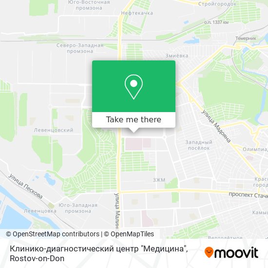 Клинико-диагностический центр "Медицина" map