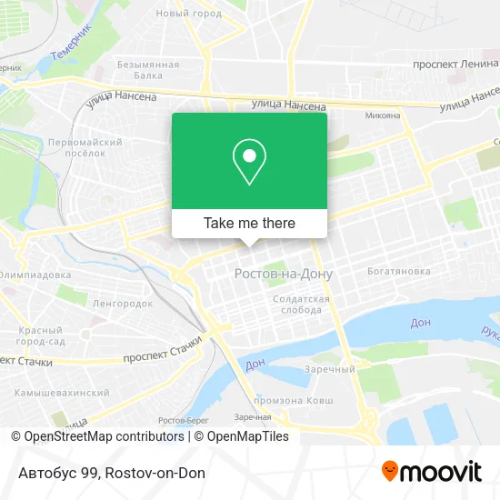 Автобус 99 map