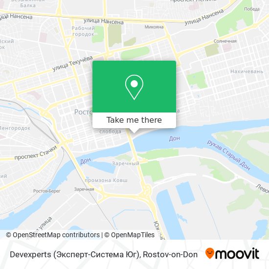 Devexperts (Эксперт-Система Юг) map