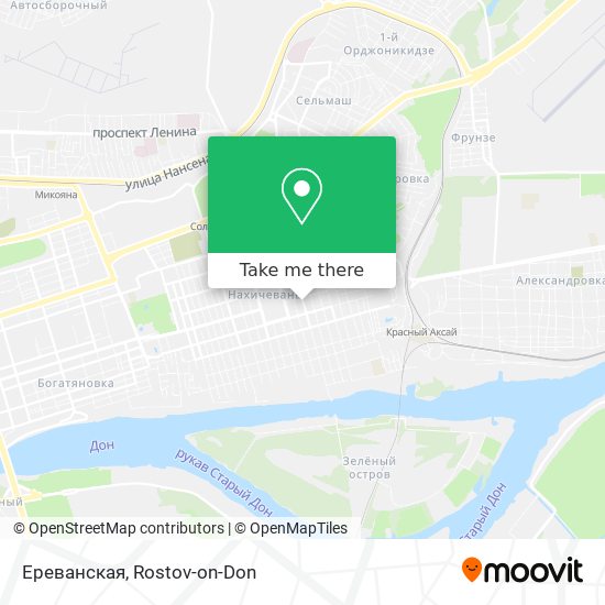 Ереванская map