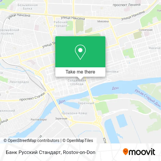 Банк Русский Стандарт map