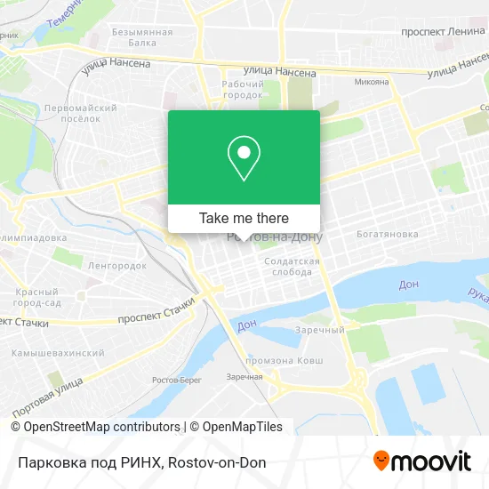 Парковка под РИНХ map