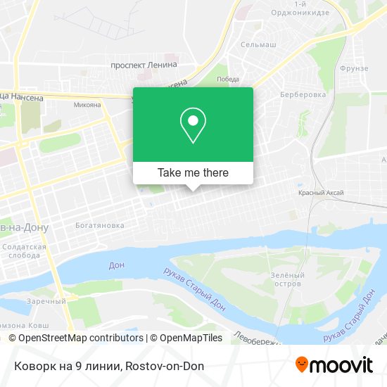 Коворк на 9 линии map