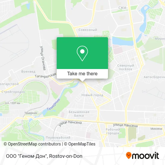 ООО "Геном-Дон" map
