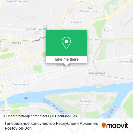 Генеральное консульство Республики Армения map