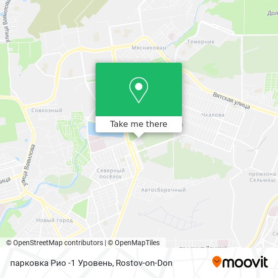 парковка Рио -1 Уровень map