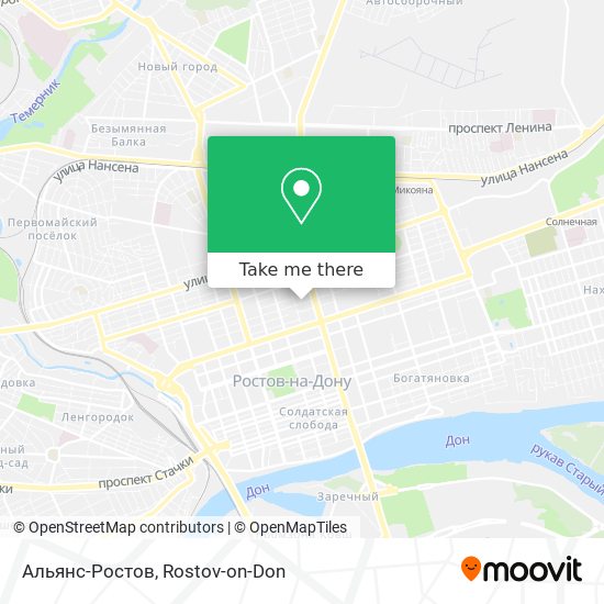 Альянс-Ростов map