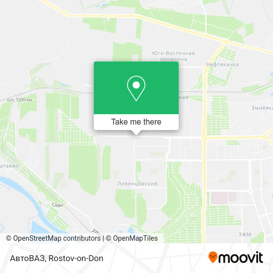 АвтоВАЗ map