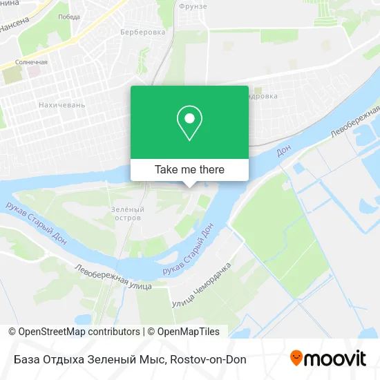 База Отдыха Зеленый Мыс map