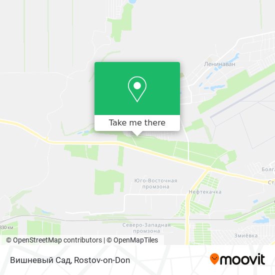Вишневый Сад map