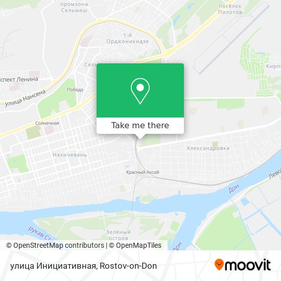 улица Инициативная map