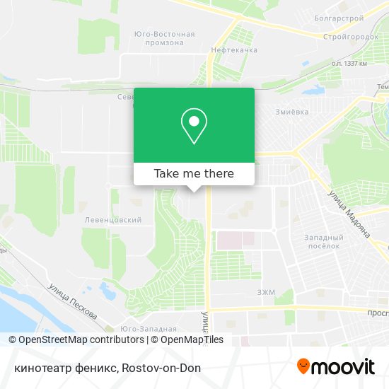кинотеатр феникс map