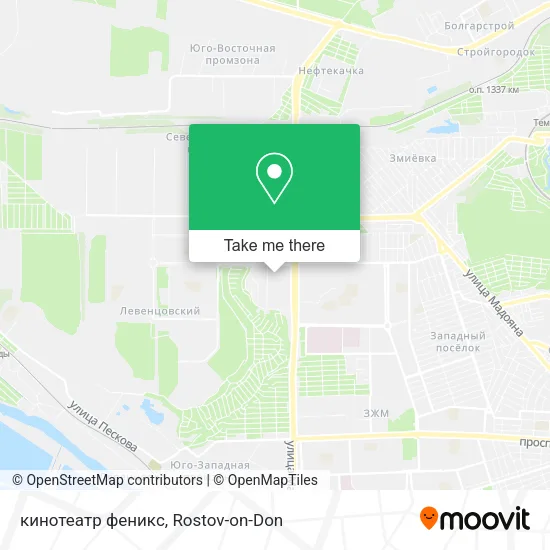 кинотеатр феникс map