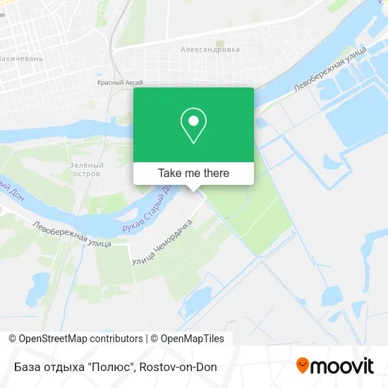 База отдыха "Полюс" map