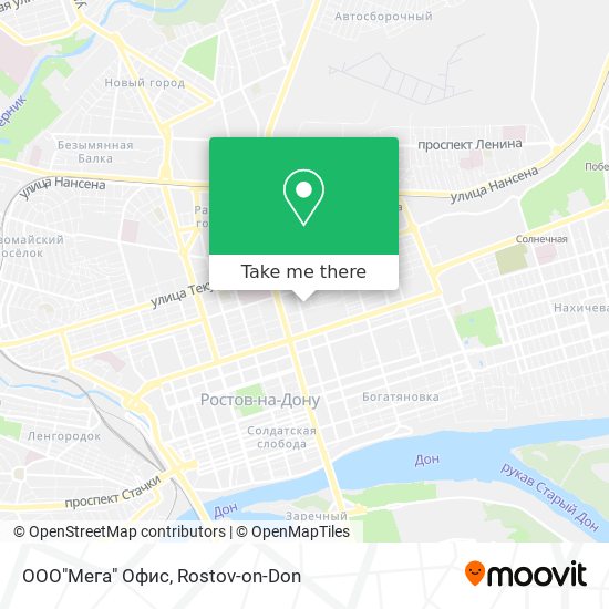 ООО"Мега" Офис map