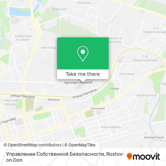 Управление Собственной Безопасности map