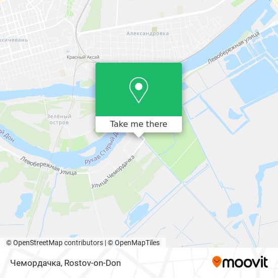 Чемордачка map