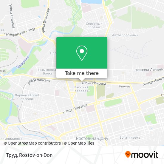 Труд map