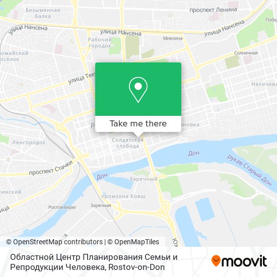 Областной Центр Планирования Семьи и Репродукции Человека map