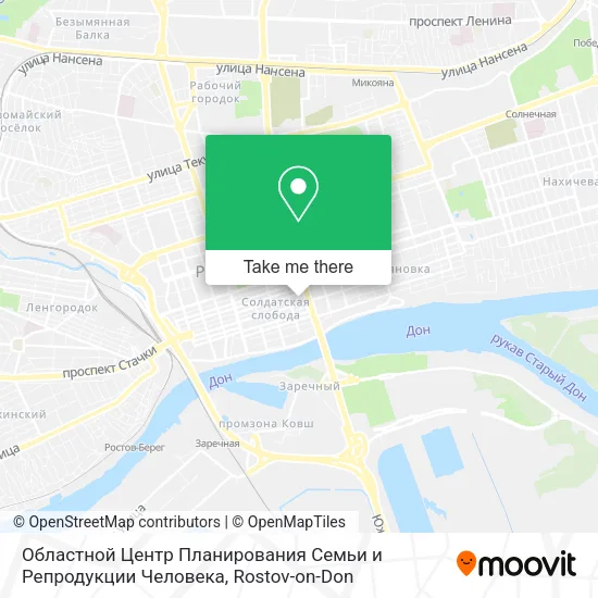 Областной Центр Планирования Семьи и Репродукции Человека map