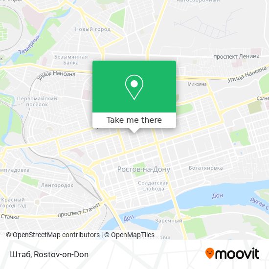 Штаб map