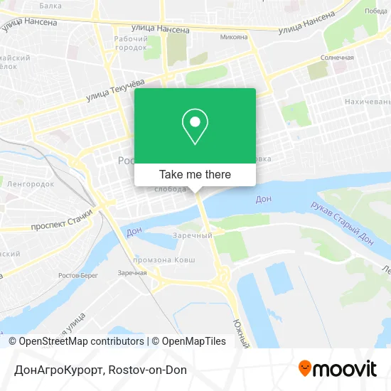 ДонАгроКурорт map