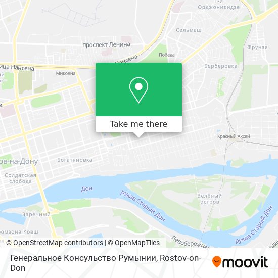 Генеральное Консульство Румынии map