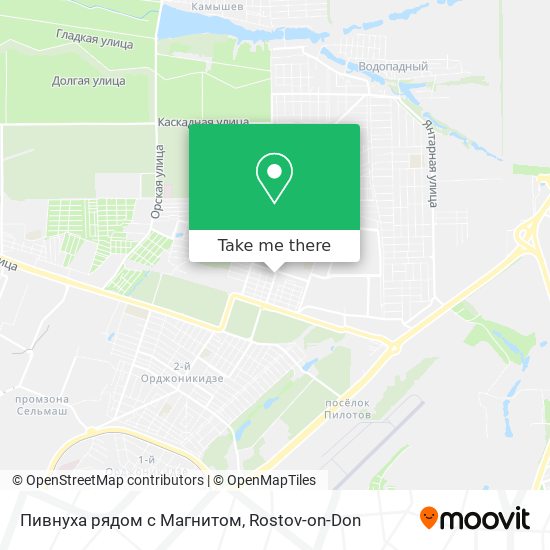 Пивнуха рядом с Магнитом map
