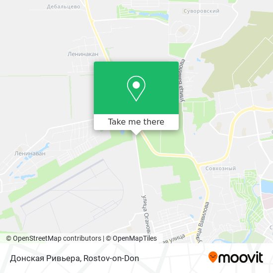 Донская Ривьера map