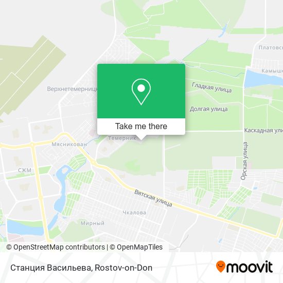 Станция Васильева map