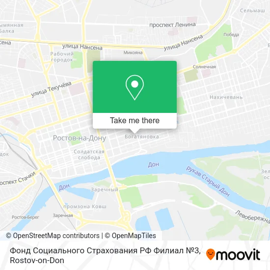 Фонд Социального Страхования РФ Филиал №3 map