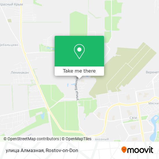 улица Алмазная map