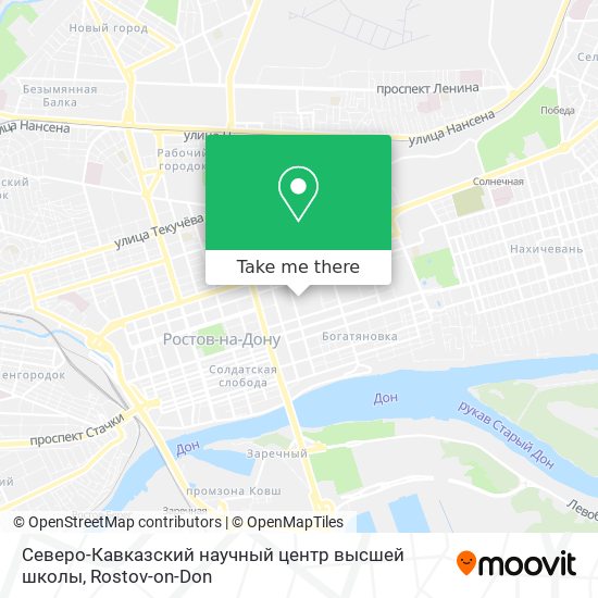 Северо-Кавказский научный центр высшей школы map