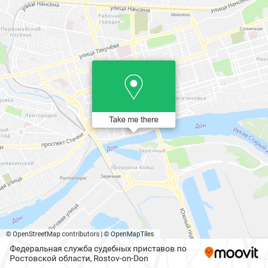 Федеральная служба судебных приставов по Ростовской области map