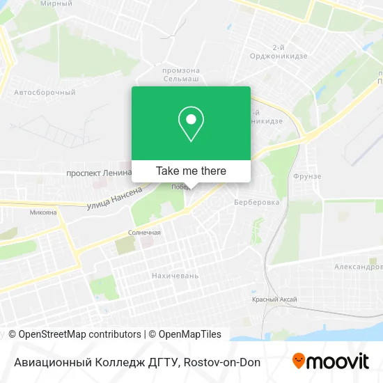 Авиационный Колледж ДГТУ map
