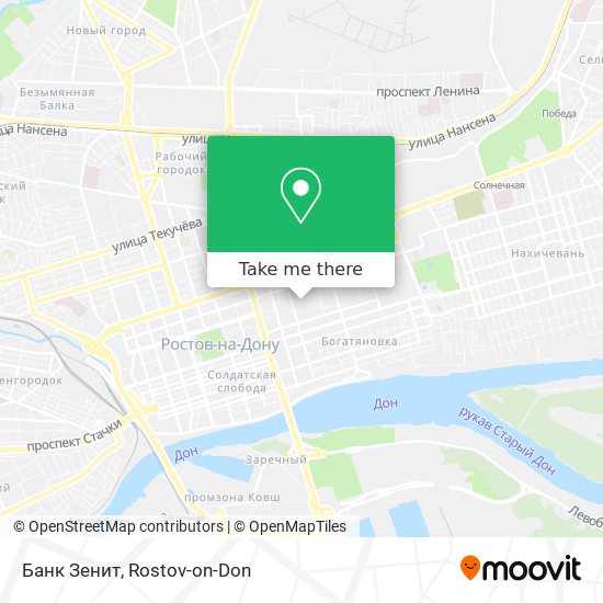 Банк Зенит map