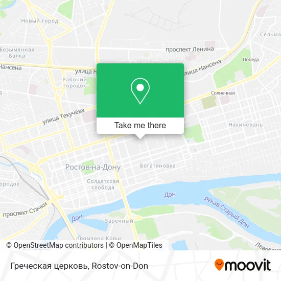 Греческая церковь map