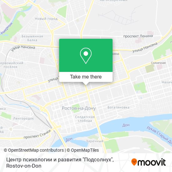 Центр психологии и развития "Подсолнух" map
