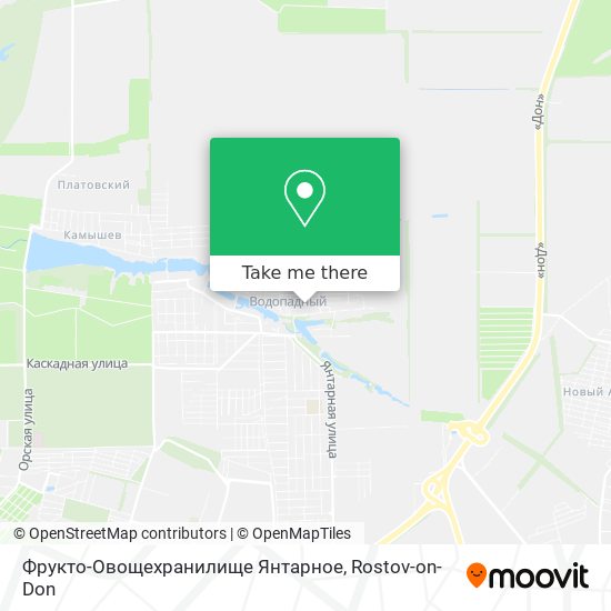 Фрукто-Овощехранилище Янтарное map