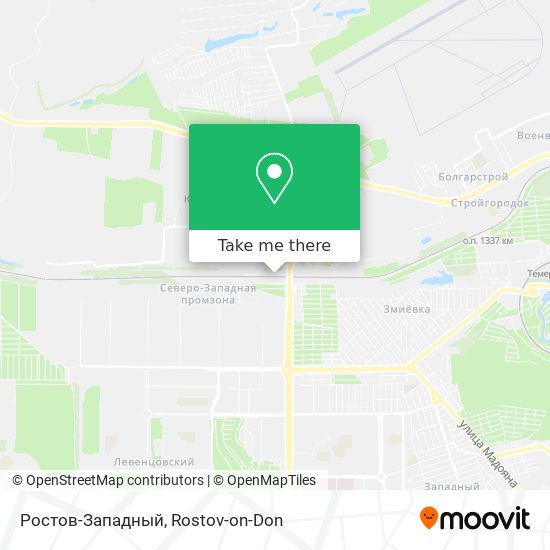 Ростов-Западный map